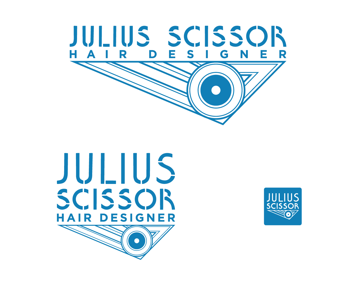Julius scissor logo.